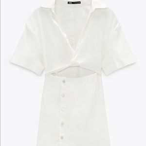 NWT ZARA WHITE DRESS